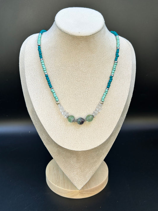 Collier Calanques Turquoise