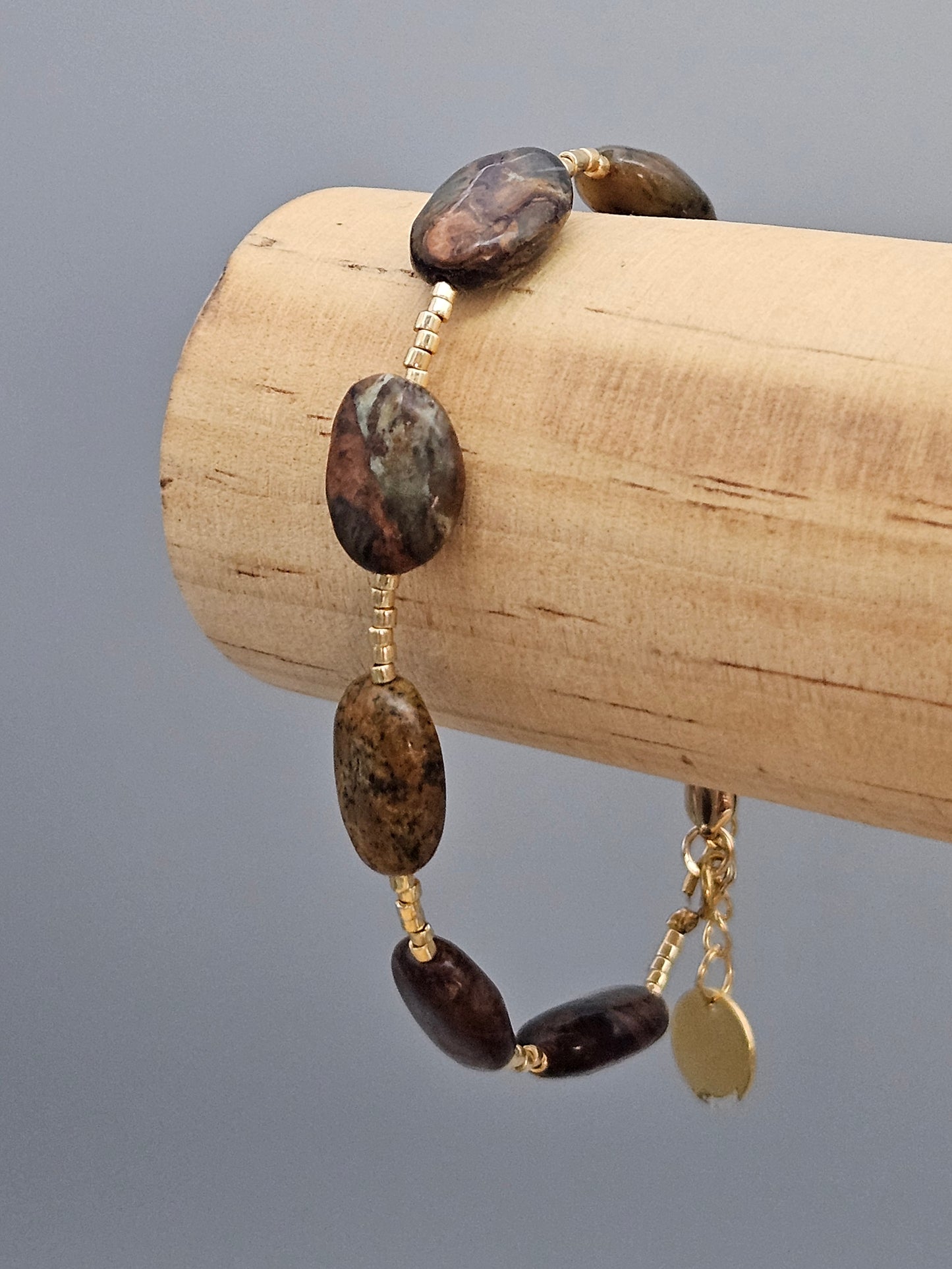 Bracelet Terre Dorée - Protection