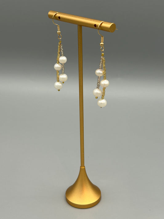 Boucles Perles d'Aurore