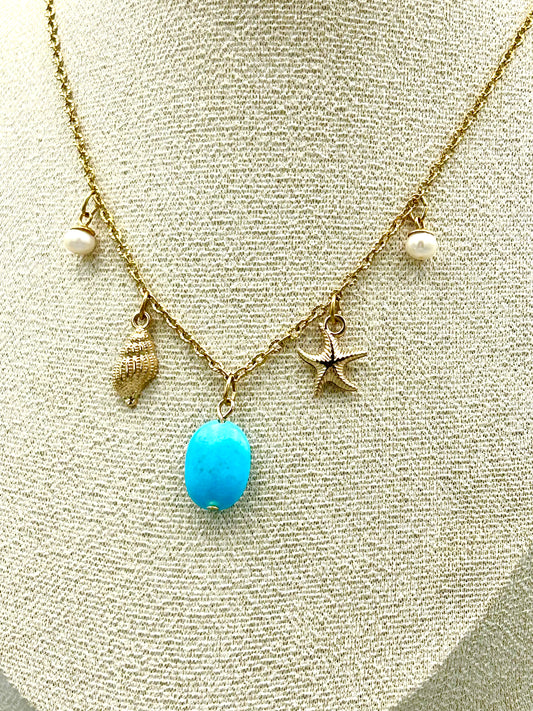 Collier Étoile Marine