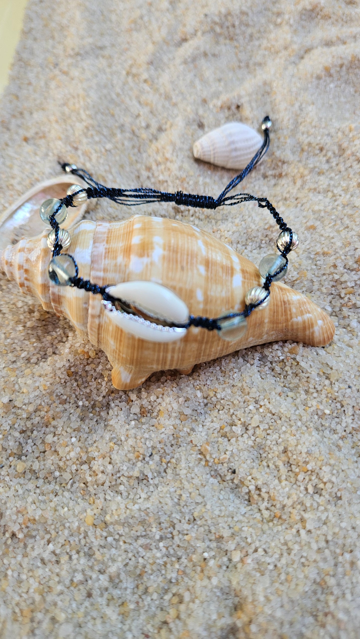 Bracelet Calanques Macramé Bleu