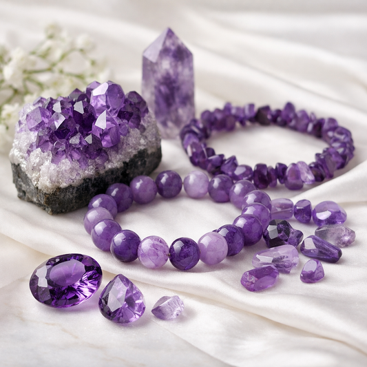 L’améthyste : une pierre de douceur, de féminité et d’élégance minérale