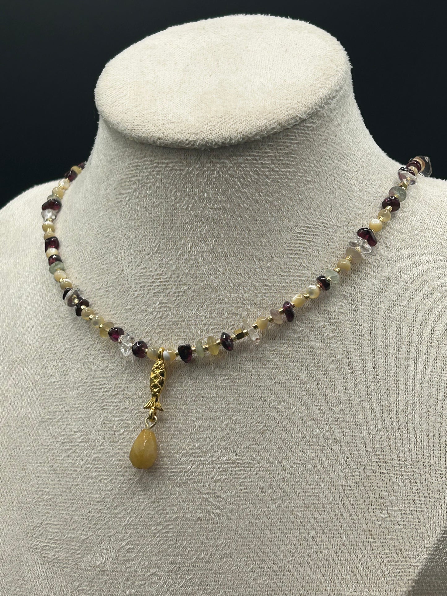 Collier Poisson Doré