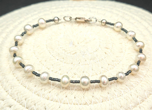 Bracelet Eclat de perles - Nuit étoilée