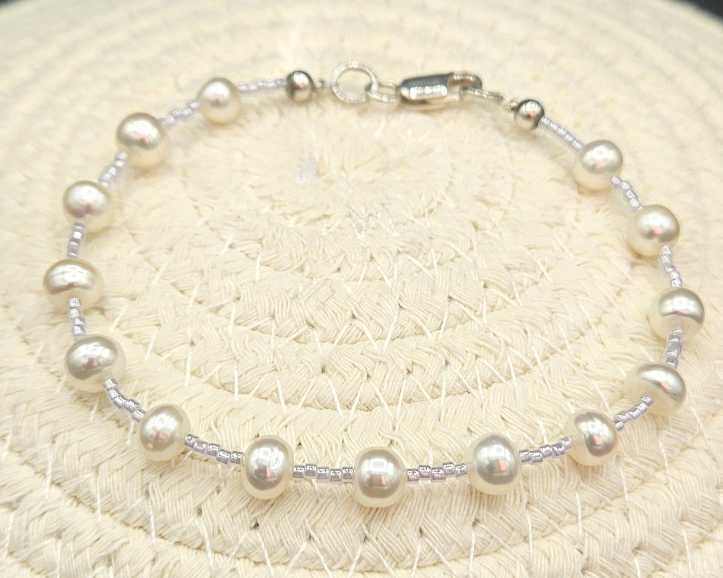 Bracelet Eclat de perles - Cristal