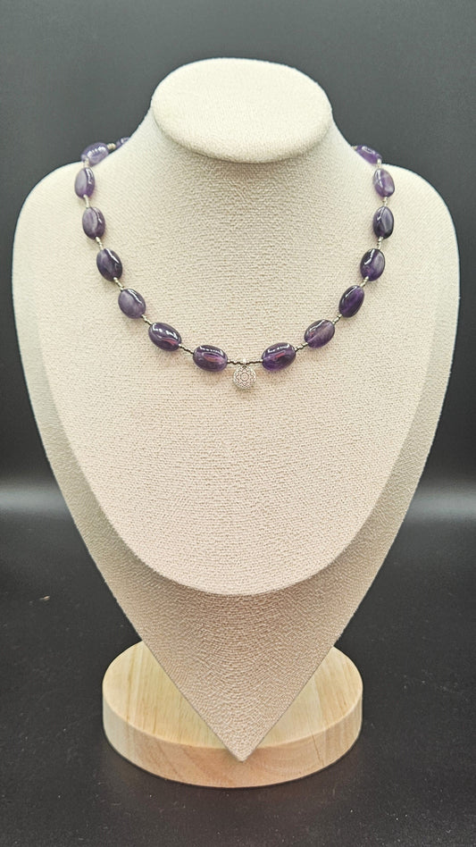Collier Mandala Violet - Zen
