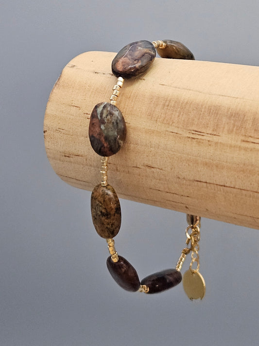 Bracelet Terre Dorée - Protection