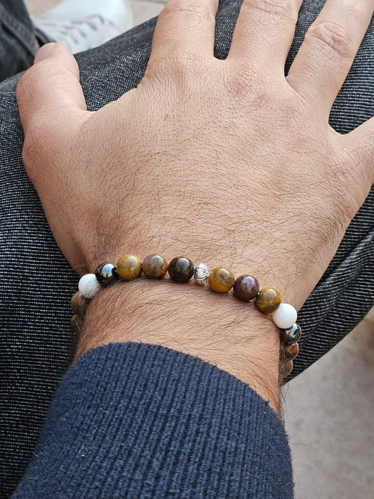 Bracelet Homme Soleil de Feu - Chance