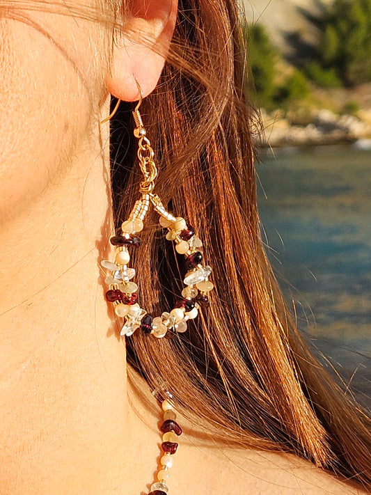 Boucles d’oreilles Élégance Dorée