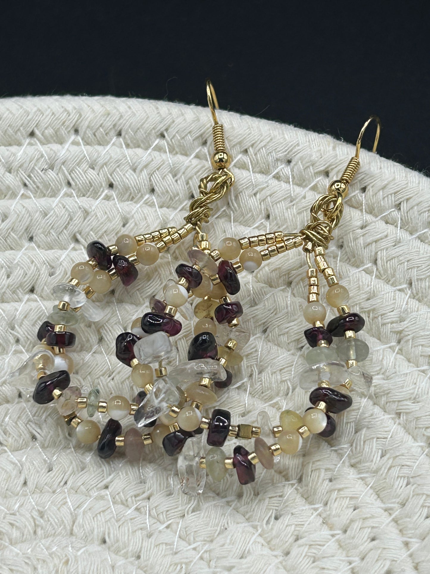 Boucles d’oreilles Élégance Dorée