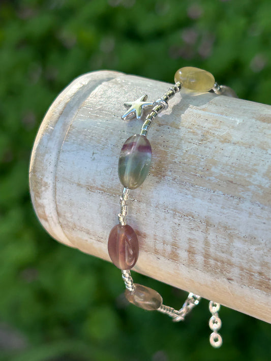 Bracelet Fluorite Étoile des marées