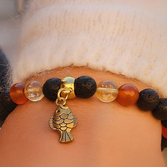 Bracelet Poisson d'Or - Chance