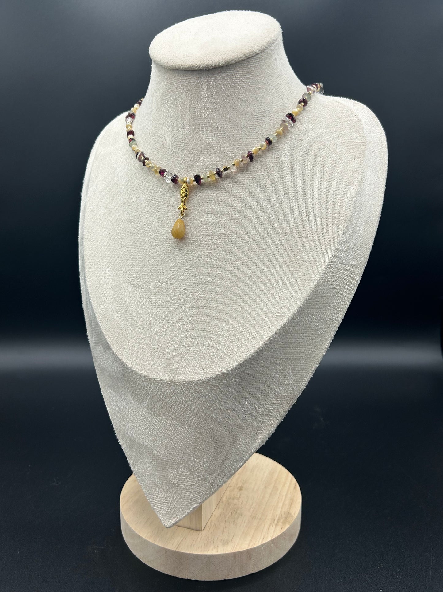 Collier Poisson Doré