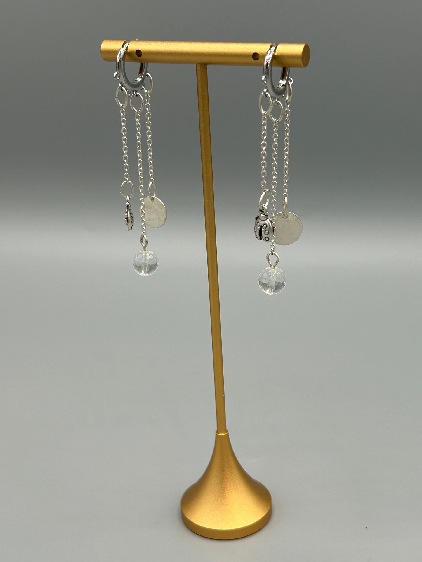 Boucles Chance Argentée