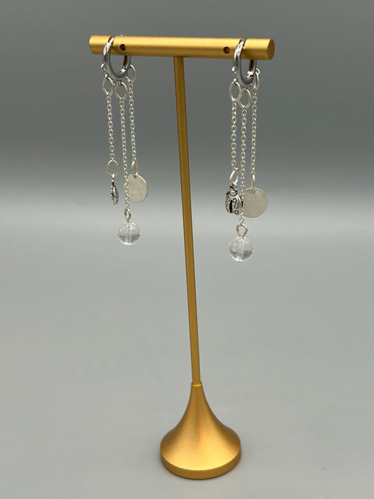 Boucles Chance Argentée