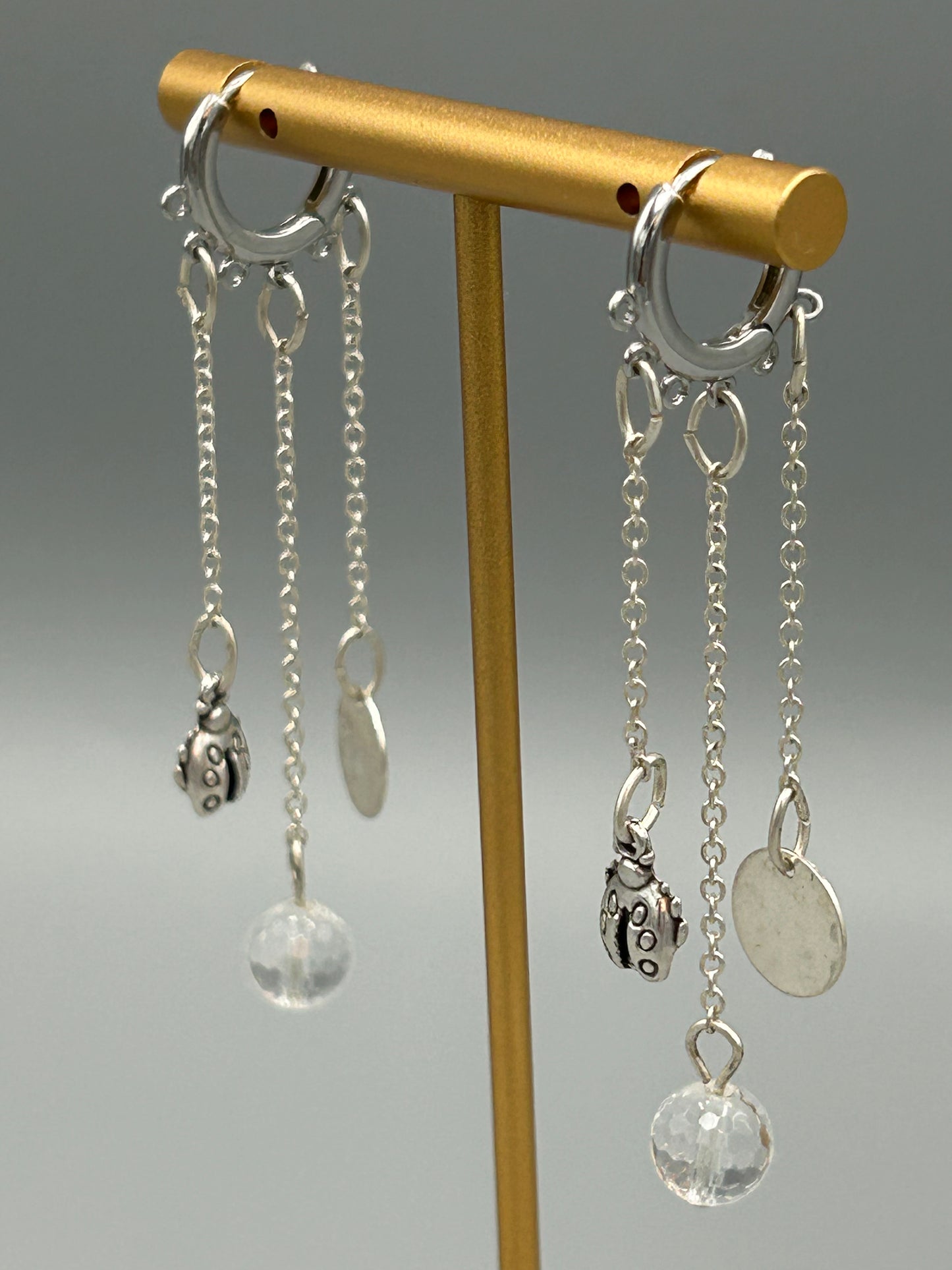 Boucles Chance Argentée