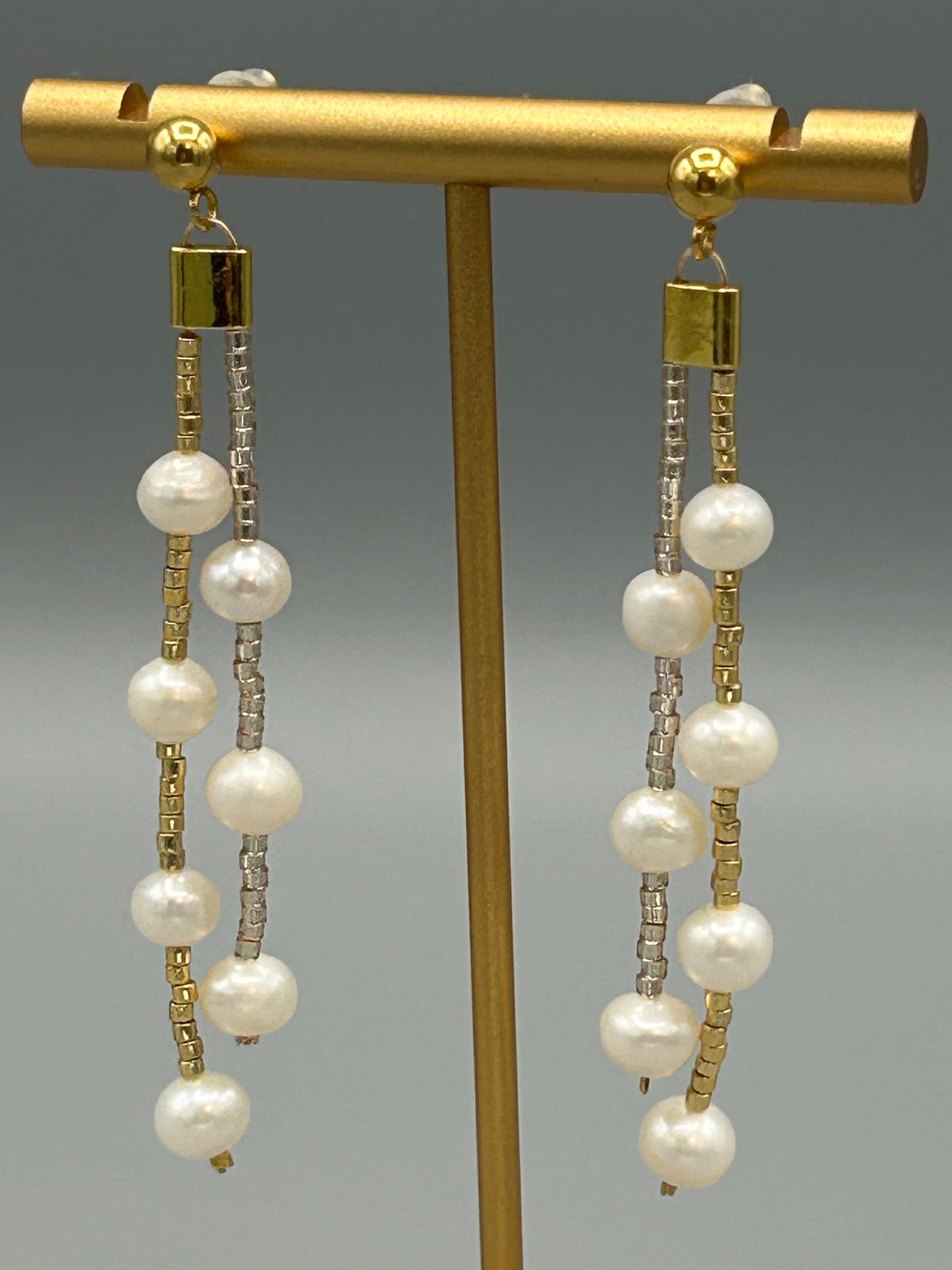Boucles Perles d'Aurore III