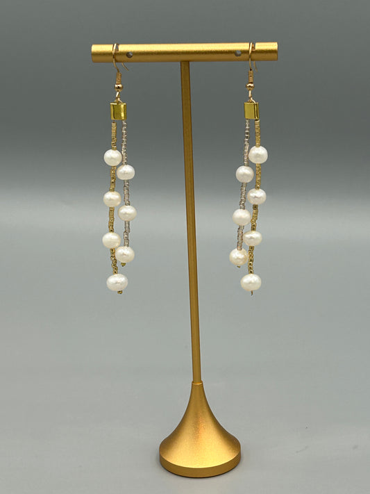 Boucles Perles d'Aurore II