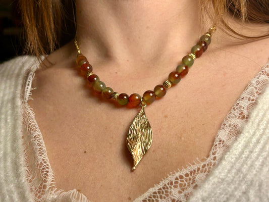 Collier Couleurs d’automne - Colomba Créations