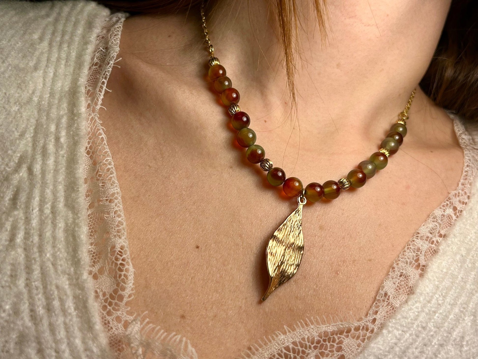 Collier Couleurs d’automne - Colomba Créations