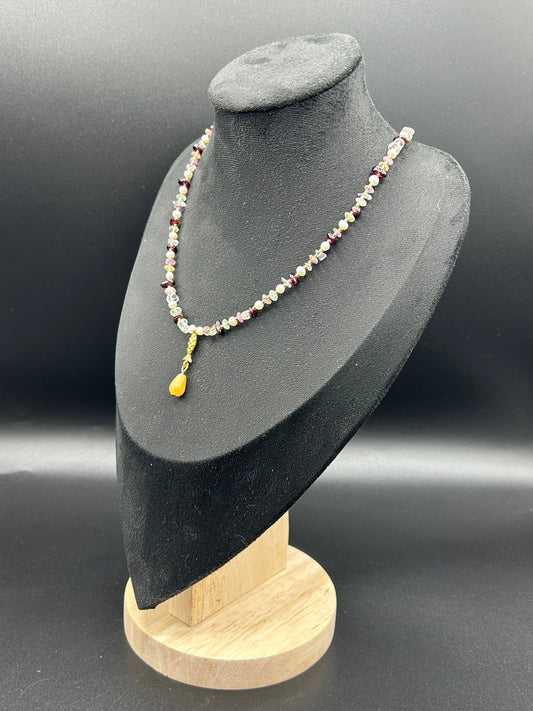 Collier Poisson Doré - Colomba Créations