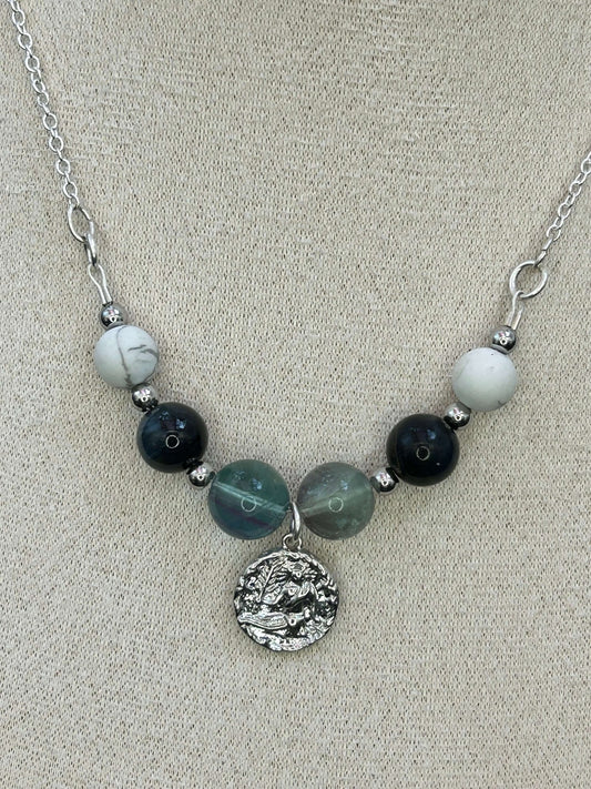 Collier zodiaque vierge