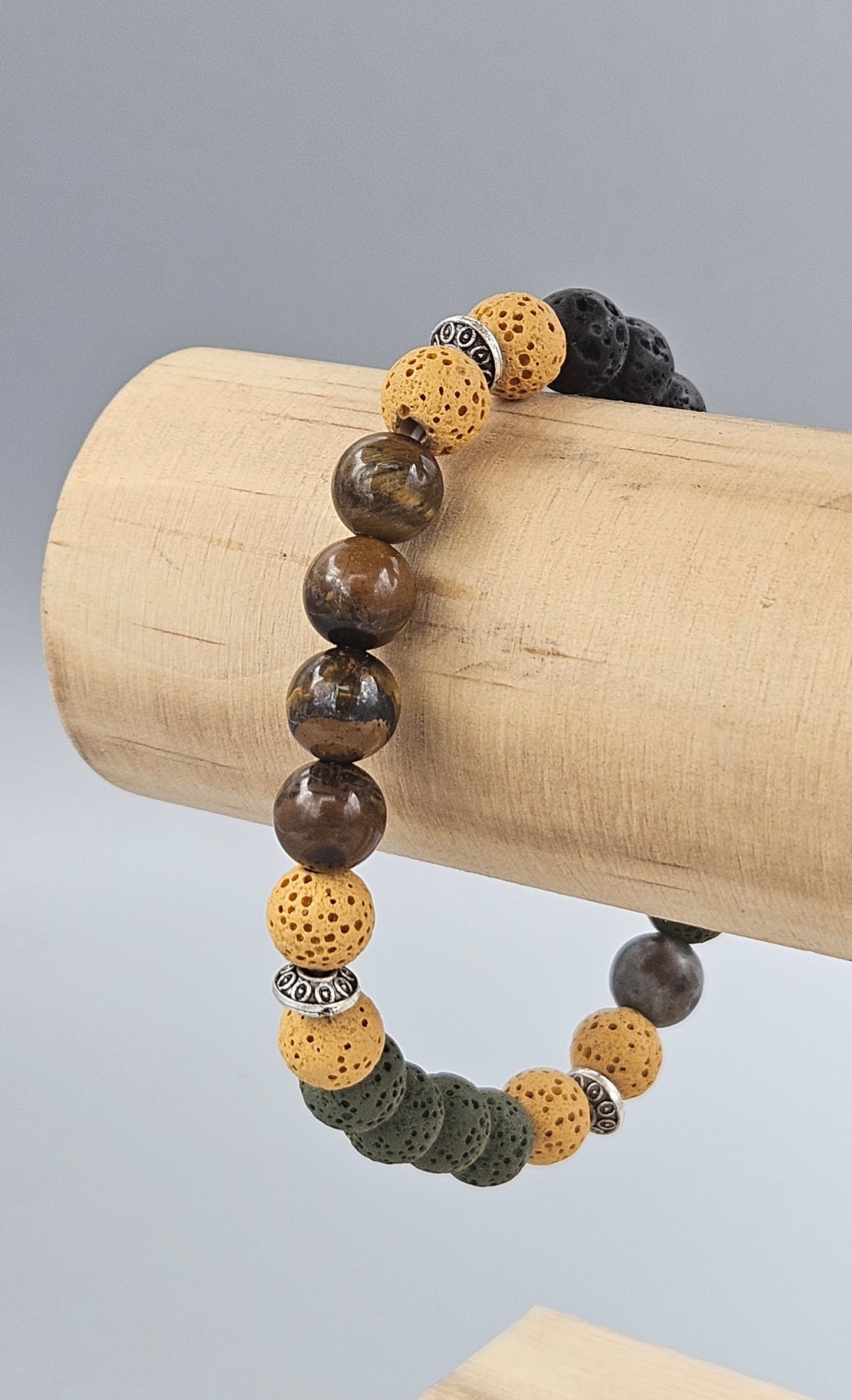 Bracelet Homme Flamme Solaire - Chance