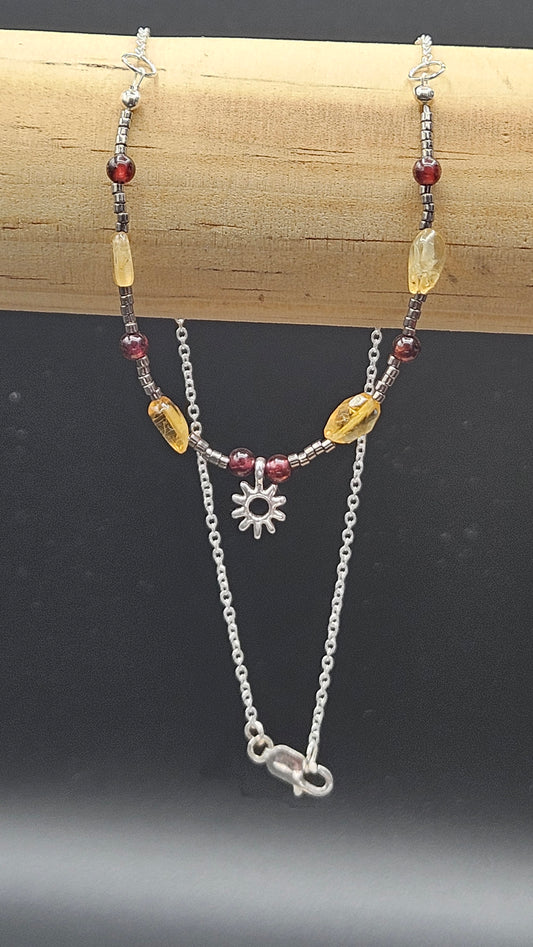 Collier Soleil d'Abondance - Chance