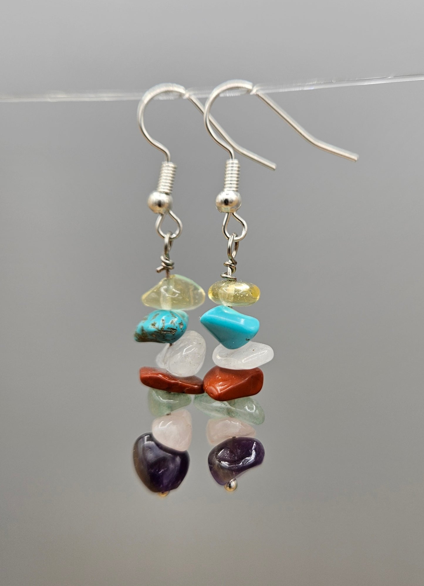 Boucles Chips 7 Chakras